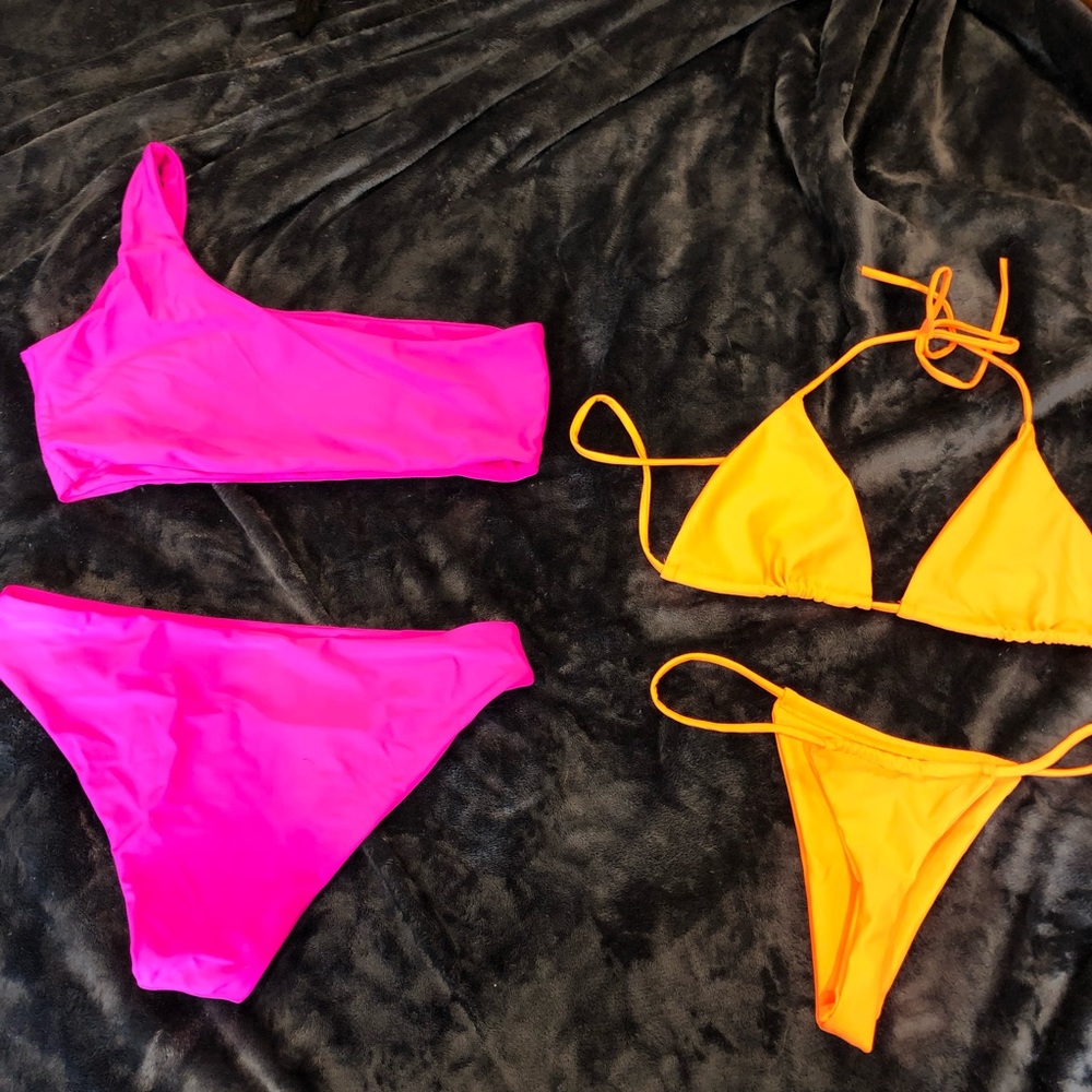 BUNDLE x2 neon bikinis